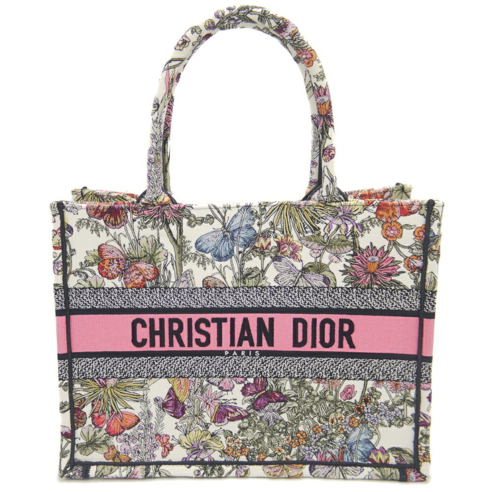 Christian Dior Book Tote Bag Medium Handbag Mexico Millefiori M1296ZEBJ